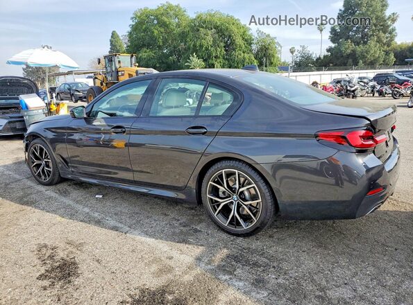WBA53BH06PCM13656 2023 BMW 5 SERIES Black Rear left