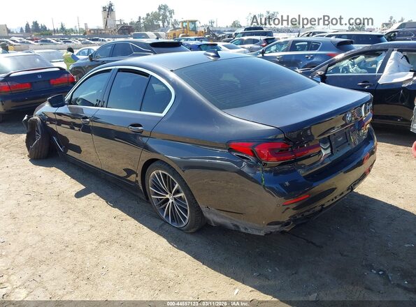 WBA53BH07PCN18724 2023 BMW 5 SERIES Black Rear left