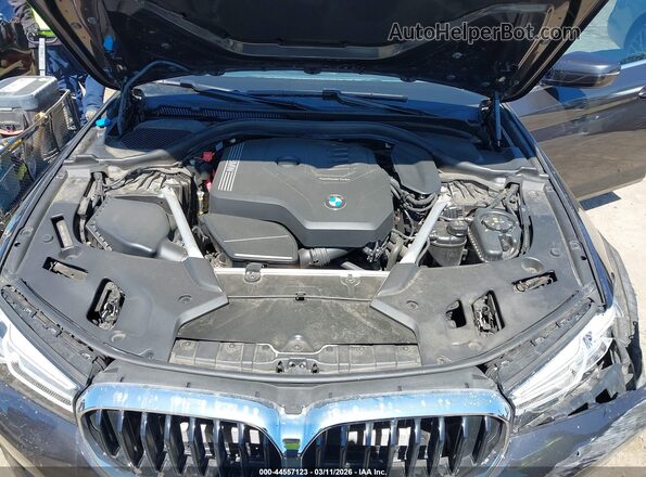 WBA53BH07PCN18724 2023 BMW 5 SERIES Black Rear view