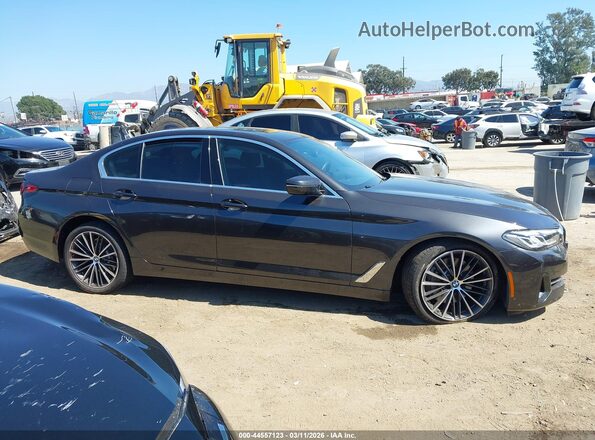 WBA53BH07PCN18724 2023 BMW 5 SERIES Black Rear interior view