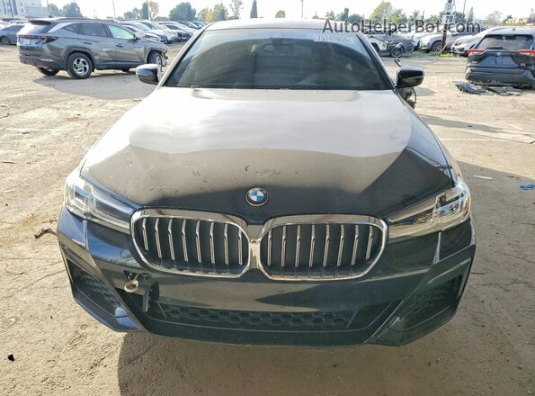 WBA53BH0XPCM01784 2023 BMW 5 SERIES Black Դիմացի տեսք