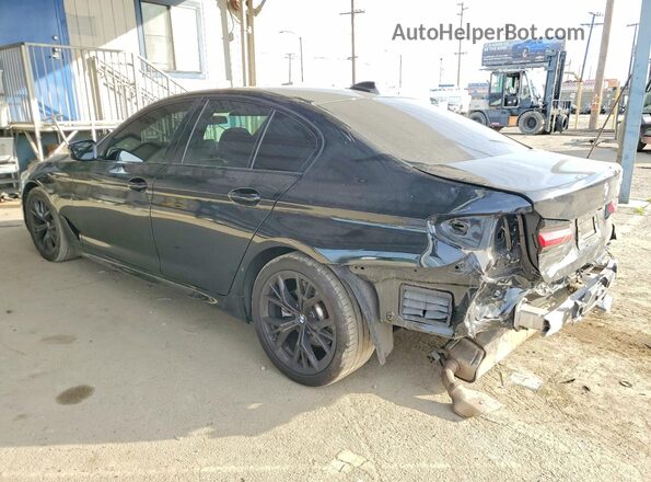 WBA53BH0XPCM01784 2023 BMW 5 SERIES Black Հետևի ձախ