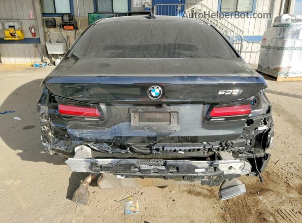 WBA53BH0XPCM01784 2023 BMW 5 SERIES Black Հետևի տեսք