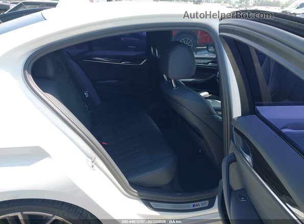 WBA53BH0XPCM92832 2023 BMW 5 SERIES White Vista de la etiqueta del VIN
