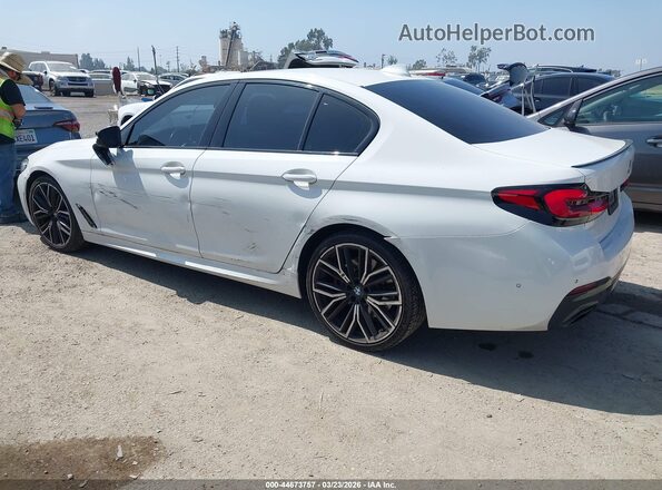 WBA53BH0XPCM92832 2023 BMW 5 SERIES White Trasero izquierdo
