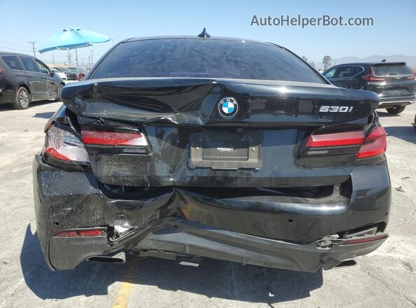 WBA53BH0XPWX95995 2023 BMW 5 SERIES Черный Вид сзади