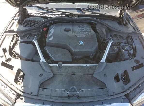 WBA53BH0XPWX95995 2023 BMW 5 SERIES Черный Вид задней части салона