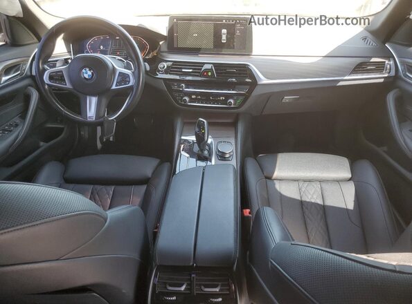 WBA53BH0XPWX95995 2023 BMW 5 SERIES Черный Вид панели приборов