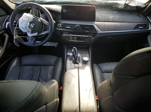 WBA53BJ01MWX32872 2021 BMW 7 SERIES Blue Vista del salpicadero