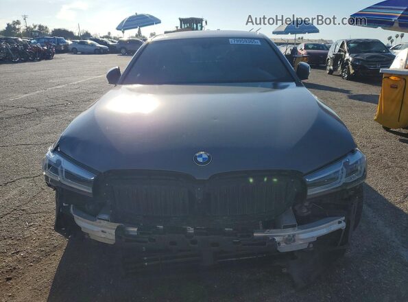 WBA53BJ02MWW99140 2021 BMW 5 SERIES Gray Vista frontal