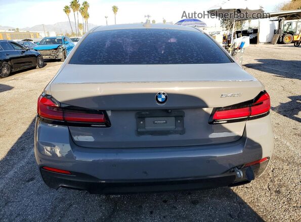 WBA53BJ02MWW99140 2021 BMW 5 SERIES Gray Vista trasera
