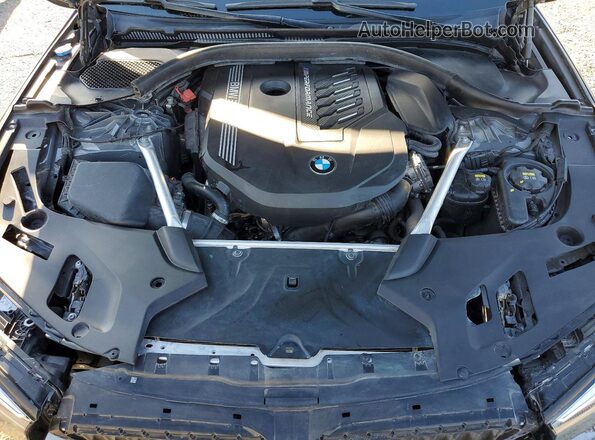 WBA53BJ02MWW99140 2021 BMW 5 SERIES Gray Vista interior trasera