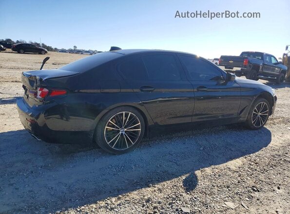 WBA53BJ0XNWX58453 2022 BMW 5 SERIES Black Tył prawy