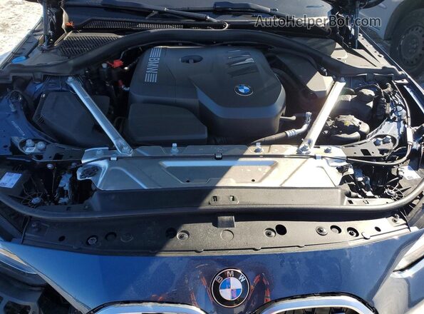 WBA53DB01TCW12791 2026 BMW 4 SERIES Синий Вид задней части салона