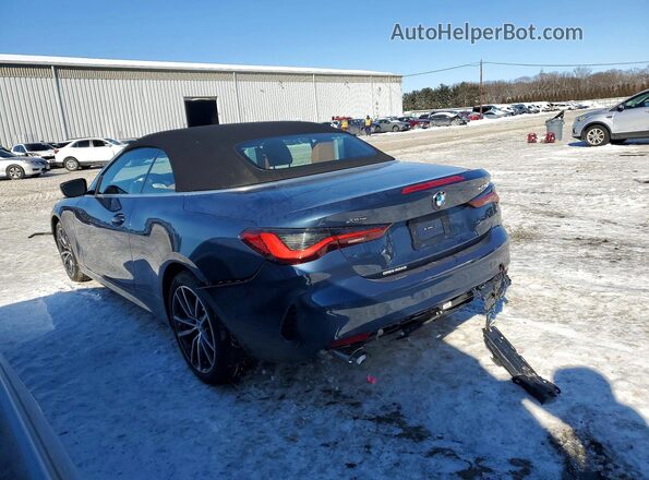 WBA53DB01TCW12791 2026 BMW 4 SERIES Синий Задняя левая четверть