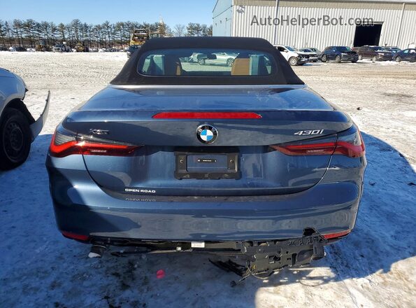 WBA53DB01TCW12791 2026 BMW 4 SERIES Синий Вид сзади
