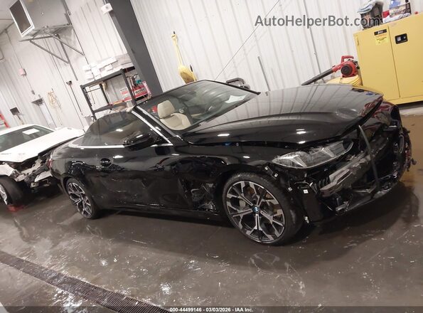 WBA53DB03TCW74838 2026 BMW 4 SERIES Black Սալոնի 360 աստիճան տեսք