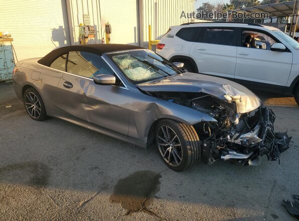 WBA53DB05SCT29356 2025 BMW 4 SERIES Gray VIN sticker view