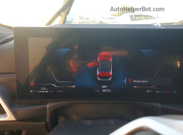 WBA53DB05SCT29356 2025 BMW 4 SERIES Gray Instrument cluster view