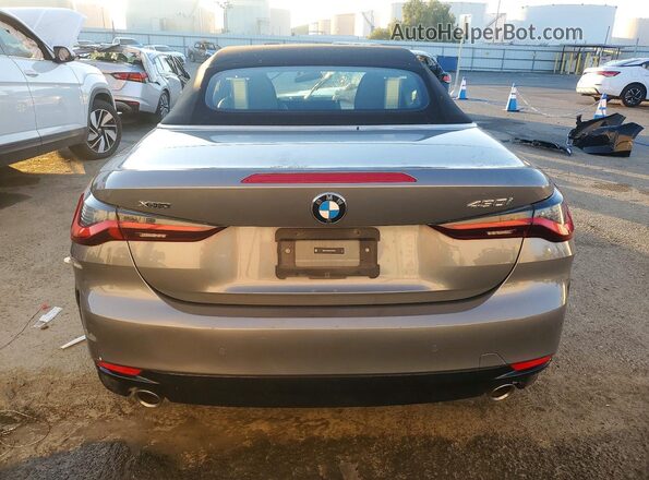 WBA53DB05SCT29356 2025 BMW 4 SERIES Gray Rear view