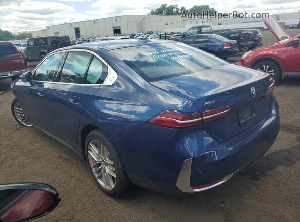 WBA53FJ05RCS99539 2024 BMW 5 SERIES Blue უკანა მარცხენა
