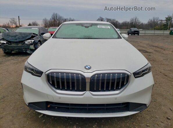 WBA53FJ07SCT16573 2025 BMW 5 SERIES White Front view