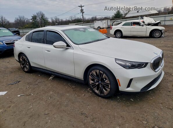 WBA53FJ07SCT16573 2025 BMW 5 SERIES White Front right