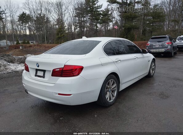 WBA5A7C52GG146319 2016 BMW 5 SERIES White Задня права чверть