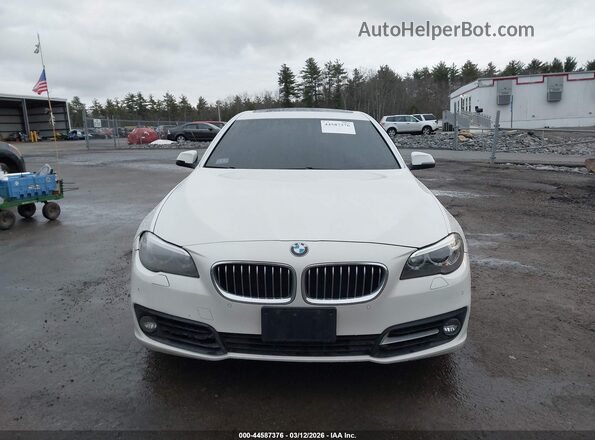 WBA5A7C52GG146319 2016 BMW 5 SERIES White Вид щитка приладів