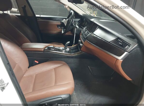 WBA5A7C57GG149667 2016 BMW 5 SERIES White წინა სალონის ხედი
