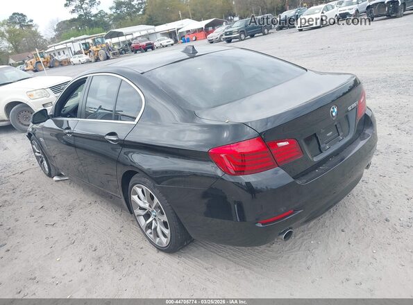 WBA5B1C50GG131604 2016 BMW 5 SERIES Black Trasero izquierdo