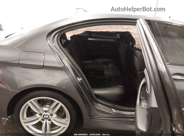 WBA5B3C59GG258444 2016 BMW 5 SERIES Gray VIN კოდის სტიკერის ხედი