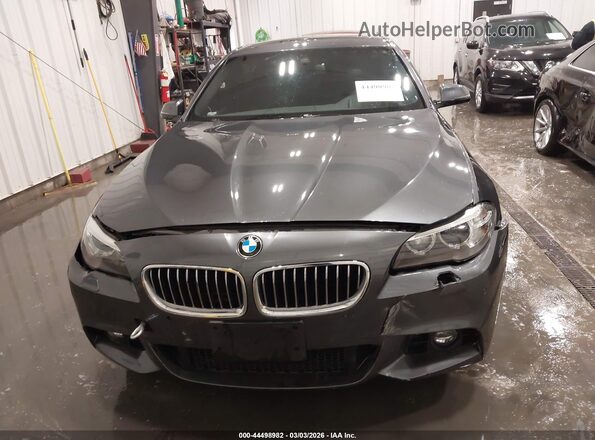 WBA5B3C59GG258444 2016 BMW 5 SERIES Gray ხელსაწყოთა პანელის ხედი