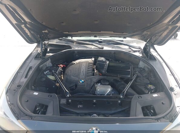 WBA5M4C31HD187211 2017 BMW 5 SERIES Серый Вид сзади