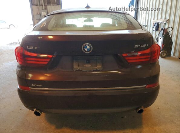 WBA5M4C54GD186568 2016 BMW 5 SERIES Maroon უკანა ხედი