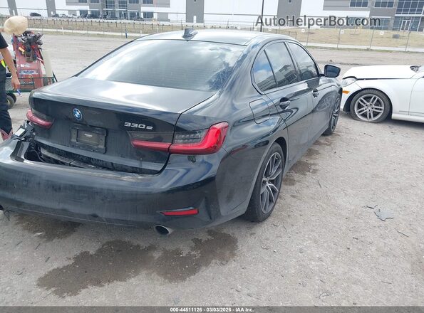 WBA5P7C02NFL69434 2022 BMW 3 SERIES Черный Задняя правая четверть