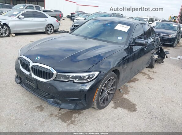 WBA5P7C02NFL69434 2022 BMW 3 SERIES Черный Передняя левая четверть