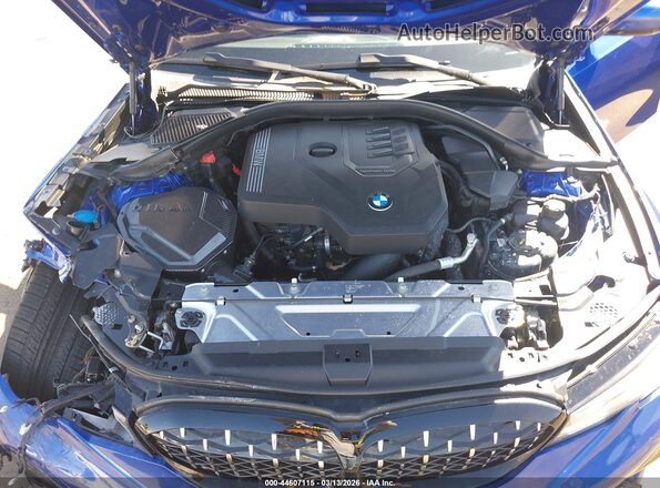 WBA5R1C54KAJ99850 2019 BMW 3 SERIES Blue Vista trasera