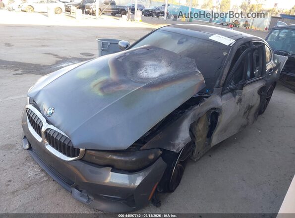 WBA5R1C57KAK09142 2019 BMW 3 SERIES Black Передня ліва чверть