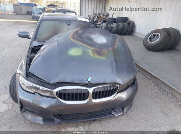 WBA5R1C57KAK09142 2019 BMW 3 SERIES Black Вид спереду