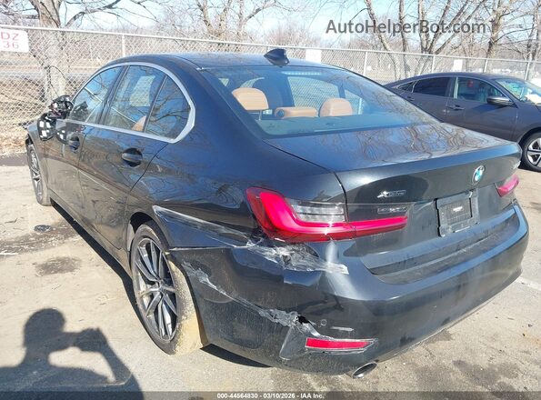 WBA5R7C0XNFL77453 2022 BMW 3 SERIES Black Հետևի ձախ