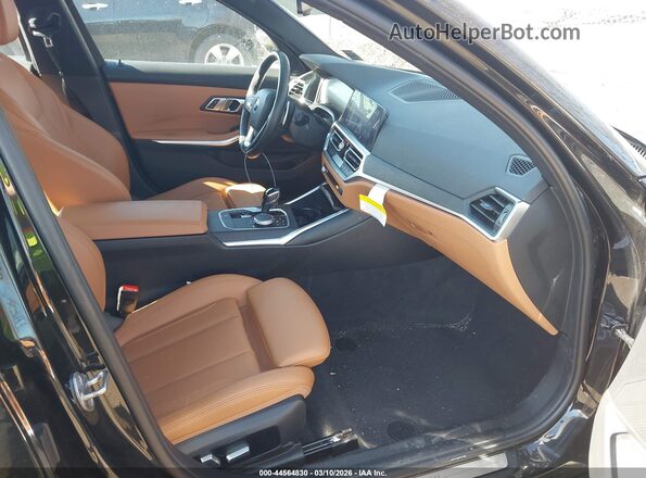 WBA5R7C0XNFL77453 2022 BMW 3 SERIES Black Սալոնի դիմացի տեսք