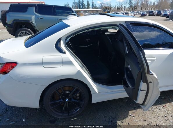 WBA5R7C57KFH23517 2019 BMW 3 SERIES White Vista de la etiqueta del VIN
