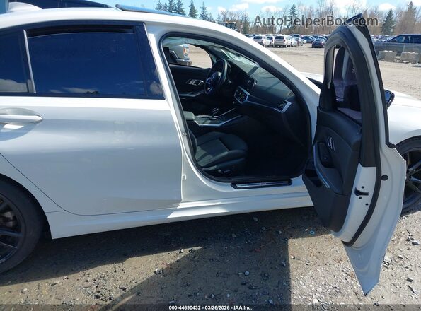 WBA5R7C57KFH23517 2019 BMW 3 SERIES White Vista interior delantera