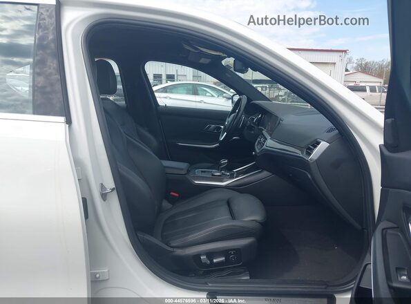 WBA5R7C59KFH29321 2019 BMW 3 SERIES White წინა სალონის ხედი