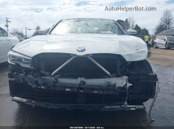 WBA5R7C59KFH29321 2019 BMW 3 SERIES White უკანა სალონის ხედი