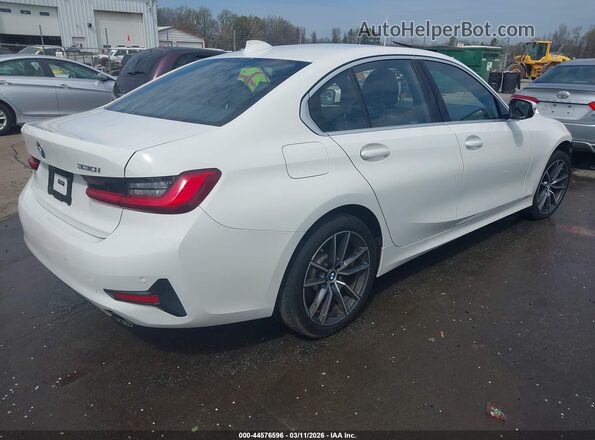 WBA5R7C59KFH29321 2019 BMW 3 SERIES White უკანა მარჯვენა