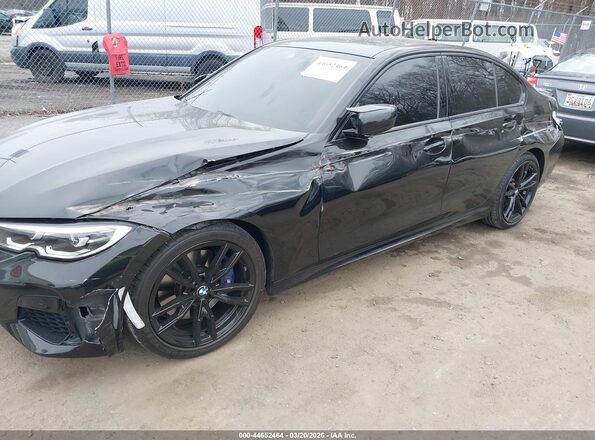 WBA5U7C04LA232255 2020 BMW M3 Черный Вид спереди
