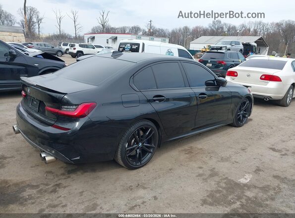 WBA5U7C04LA232255 2020 BMW M3 Черный Задняя правая четверть
