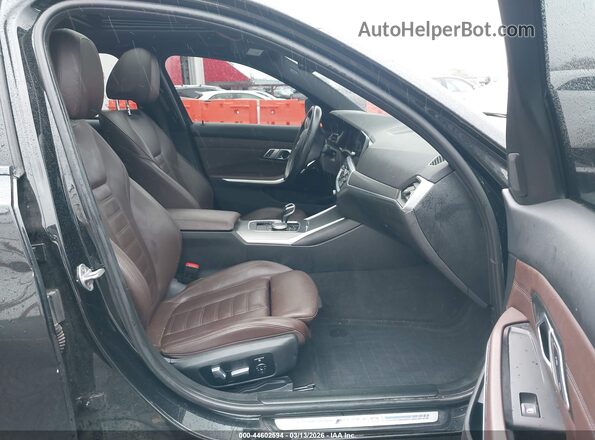 WBA5U7C09LFH59956 2020 BMW M3 Black Widok wnętrza z przodu